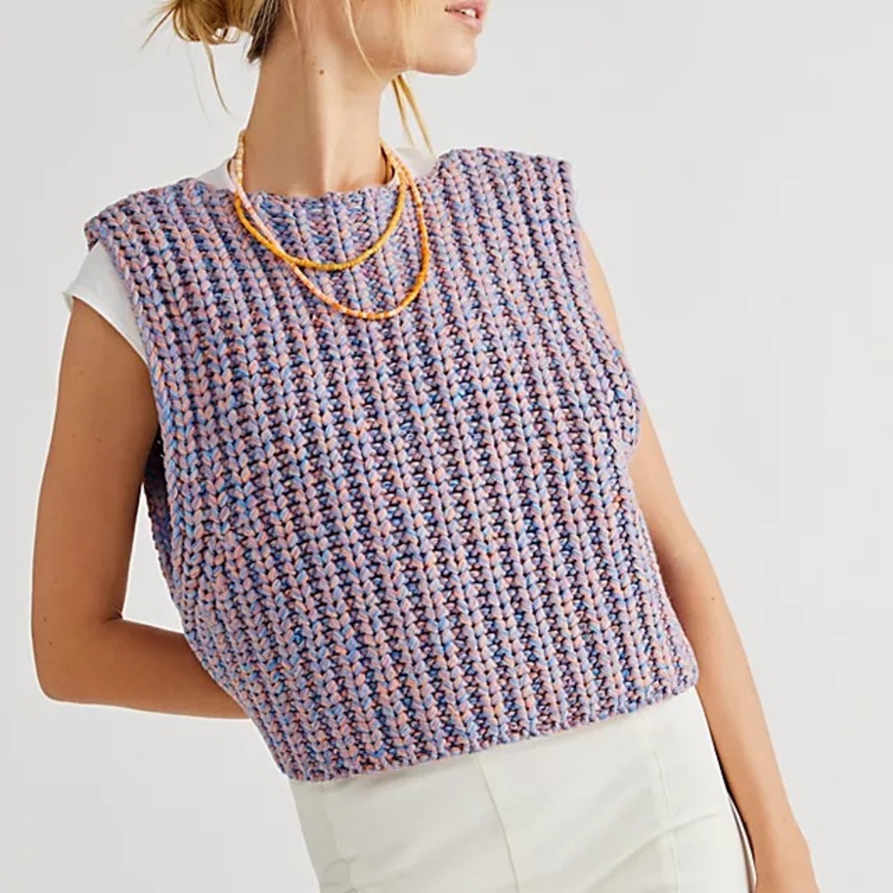 Free People Hoopla Sweater Vest